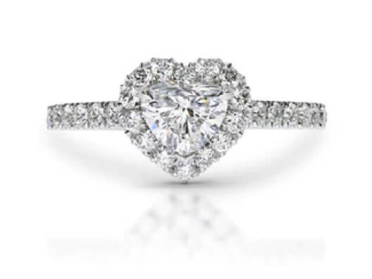 Heart shape diamond image