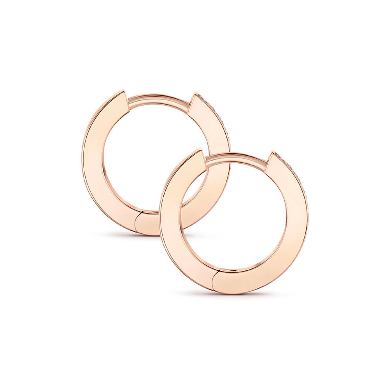 Rose gold ear huggies deals