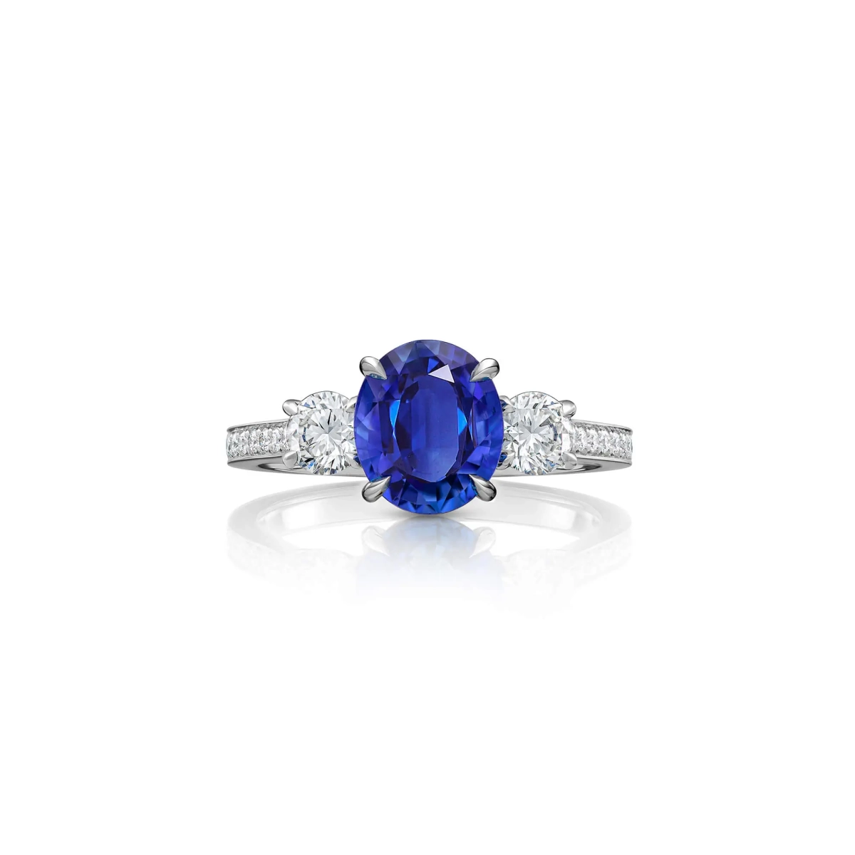 Oval Sapphire Trilogy